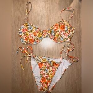 Romwe Floral Bikinis Set | Size XS | New without Tag